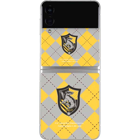 Wizarding World Harry Potter Hufflepuff Crest Galaxy Z Flip4 5G Skin